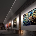 Profil aluminiowy LED DIPOKET biały - realizacja