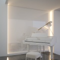 Profil aluminiowy LED FOLED-BOK surowy z kloszem - realizacja