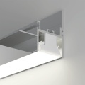 Profil aluminiowy LED FOLED-BOK surowy z kloszem - wizualizacja