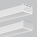 Profil aluminiowy LED GIZA-LL biały malowany z kloszem i zaślepkami