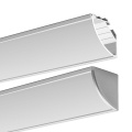 Profil aluminiowy LED KOPRO anodowany z kloszem okrągłym i zaślepką