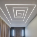 Profil aluminiowy LED KOZEL-10 surowy z kloszem - przykładowa realizacja