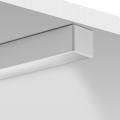 Profil aluminiowy LED MICRO-HG anodowany z kloszem i zaślepką