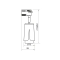 Lampa szynowa 1-fazowa FLOWER 1xGU10 - ML0263