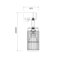 Lampa szynowa 1-fazowa VERTICAL 1xGU10 - ML0303