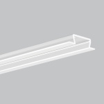 Profil aluminiowy LED MICRO-NK biały malowany z kloszem