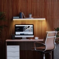 Profil aluminiowy LED MICRO-PLUS czarny anodowany z kloszem - przykładowa realizacja