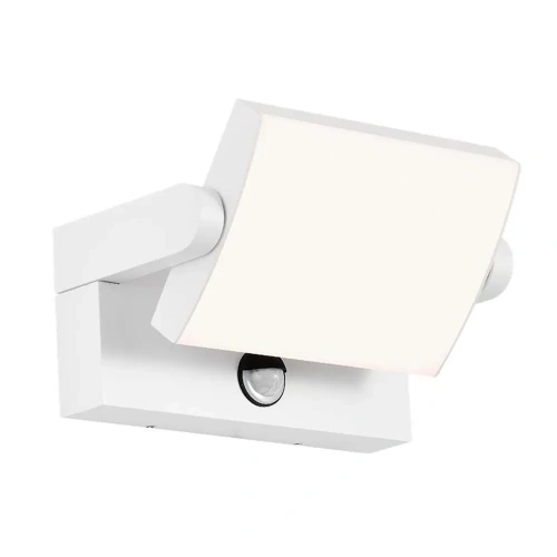 Lampa elewacyjna LED 17W z czujnikiem ruchu - biała - VT-11020S-W