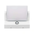 Lampa elewacyjna LED 17W z czujnikiem ruchu - biała - VT-11020S-W