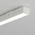 Profil aluminiowy LED PDS-4-PLUS biały malowany z kloszem i zaślepką - przykład montażu