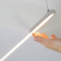 Profil aluminiowy LED PDS-T surowy z kloszem - wizualizacja montażu