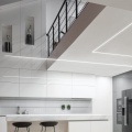 Profil aluminiowy LED PDS-T surowy z kloszem - przykładowa realizacja