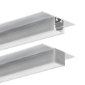Profil aluminiowy LED PDS-T surowy z kloszem i zaślepką