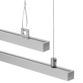 Profil aluminiowy LED PDS-ZM-PLUS anodowany z kloszem - montaż na zawiesiu