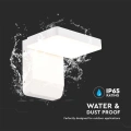 Lampa elewacyjna LED 17W - biała - VT-11020-SQ-W