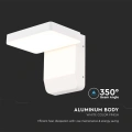 Lampa elewacyjna LED 17W - biała - VT-11020-SQ-W