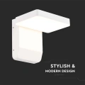 Lampa elewacyjna LED 17W - biała - VT-11020-SQ-W