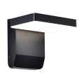 Lampa elewacyjna LED 17W - czarna - VT-11020-SQ-B