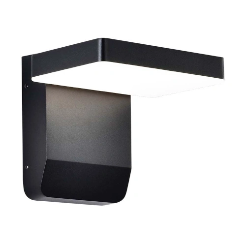Lampa elewacyjna LED 17W - czarna - VT-11020-SQ-B