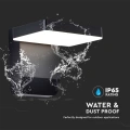 Lampa elewacyjna LED 17W - czarna - VT-11020-SQ-B