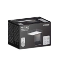 Lampa elewacyjna LED 17W - czarna - VT-11020-SQ-B