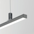 Profil aluminiowy LED PIKO anodowany z kloszem - przykład montażu z wykorzystaniem produktów powiązanych