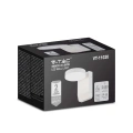 Lampa elewacyjna LED 17W - biała - VT-11020-RD-W