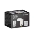 Lampa elewacyjna LED 17W z czujnikiem ruchu - biała - VT-11020S-RD-W