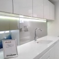 Profil aluminiowy LED TOST anodowany z kloszem - przykładowa realizacja