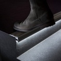 Profil aluminiowy LED STEP anodowany z kloszem - przykładowa realizacja
