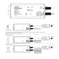 Odbiornik LED - Mono /CCT/ RGB/ RGB+W - 12-36V DC 4x5A - IP67 - V4-WPS - Schemat instalacji