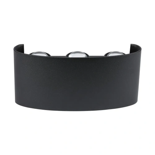 Lampa elewacyjna LED W - czarna - VT-846-B