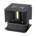 Lampa elewacyjna LED regulowana 5W - czarna- VT-759-B