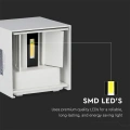 Lampa elewacyjna LED regulowana 11W - biała - VT-759-12-W