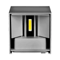 Lampa elewacyjna LED regulowana 11W - szara - VT-759-12-G