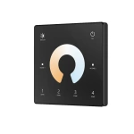 Panel LED naścienny - CCT - 4 strefowy - 3V - TW2-4(B)