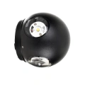 Lampa elewacyjna LED 4W - czarna - VT-834-B