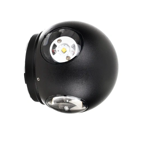 Lampa elewacyjna LED 4W - czarna - VT-834-B