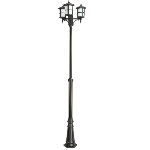 Lampa ogrodowa - parkowa stojąca regulowana 3x E27 - CORDOBA II OGMW 3 TD