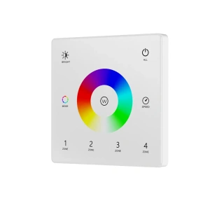 Panel LED naścienny - RGB/RGB+W - 4 strefowy - 3V - TW4-4(W)