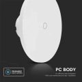 Lampa elewacyjna LED 12W CCT ściemnialna - biała - VT-83012-W