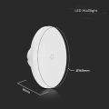 Lampa elewacyjna LED 12W CCT ściemnialna - biała - VT-83012-W