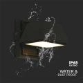 Lampa elewacyjna LED 15W - czarna - VT-1192