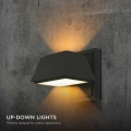 Lampa elewacyjna LED 15W - czarna - VT-1192