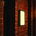 Lampa elewacyjna LED 20W 3000K - czarna - VT-1188