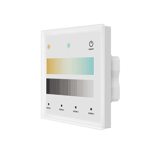 Panel LED naścienny - CCT - 1 strefowy - 230VAC - T12-S(W)