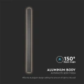 Lampa elewacyjna LED 16W - antracyt - VT-1176-A