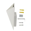 Lampa elewacyjna LED 5W - biała - VT-825-W