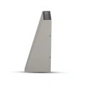Lampa elewacyjna LED 4W - szara - VT-826-G