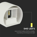 Lampa elewacyjna LED regulowana 5W - biała - VT-756-W